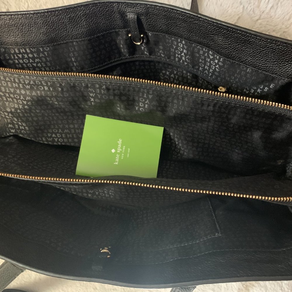 Kate Spade Black tote Bag-Large - Picture 4 of 5